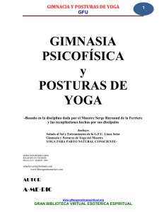 gimnacia y posturas de yoga gfu - Gran Fratervidad Tao Gnóstica