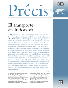 El transporte en Indonesia
