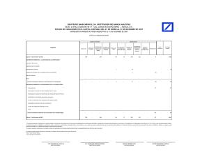 Estado de Variaciones en el Capital Contable Deutsche Bank PDF