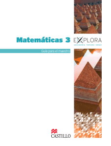 Matemáticas 3 - Ediciones Castillo