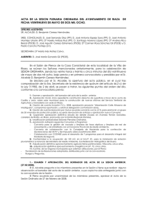 Pleno20090605-07. - Ayuntamiento de Riaza