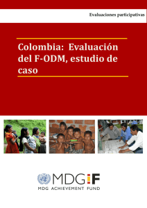 Evaluación del F-ODM, caso de estudio