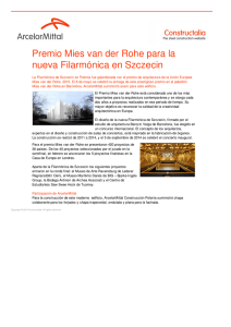 Premio Mies van der Rohe 2015 para la nueva