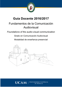 Fundamentos de la Comunicación Audiovisual