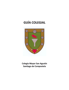 guía colegial - Colegio Mayor San Agustin