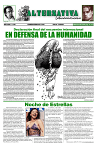 Febrero de 2004 - Alternativa Latinoamericana