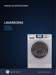 lavarropas - General Electric
