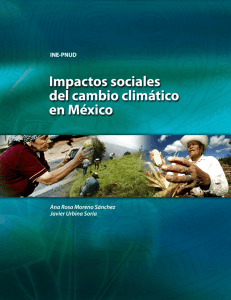 Impactos sociales del cambio climático en México
