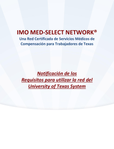 IMO MED-SELECT NETWORK®