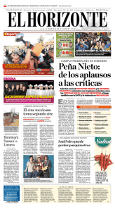 Peña Nieto: de los aplausos a las críticas