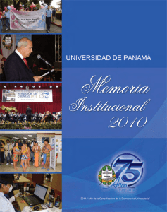 Memoria Institucional 2010