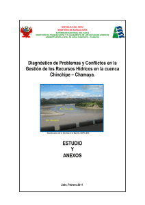 diagnostico gestion recursos hidricos cuenca chinchipe chamaya