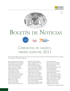 BOLETíN DE NOTICIAS - Facultad de Administración
