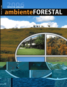Ambiente Forestal Año 1, N°1, 2006
