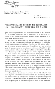 PERSISTENCIA DE SOMBRA DE CONTRASTE POR "TOROTRAST