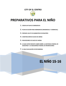 EL NIÑO 15-16 - City of El Centro