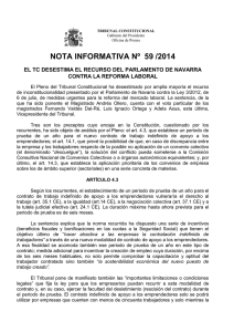 nota informativa nº 59 /2014