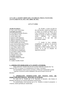 acta abril nº 4 - Ayuntamiento de Alcañiz