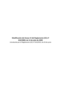 Reglamento (UE) no 610/2013 del Parlamento Europeo y del