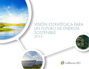 visión estratégica para un futuro de energía sostenible