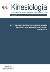 Volumen 31 - ckch.cl - Colegio de Kinesiólogos