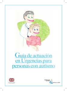 Guía de actuaciones en Urgencias para personas con autismo