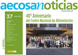 Julio 2014 - Agencia Española de Consumo, Seguridad Alimentaria