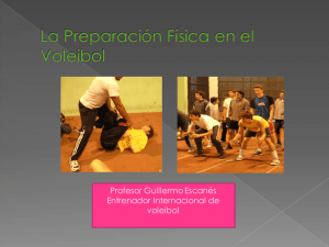 Preparación física en el voleibol_Scanés
