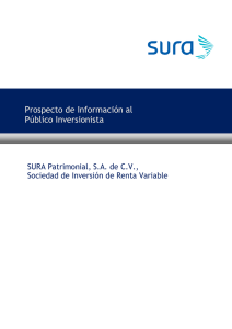 prospecto de información - SURA Investment Management