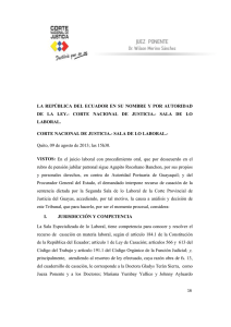 JUICIO NO 711-2007 ex 1ra - Corte Nacional de Justicia