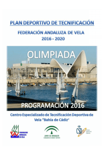 Plan deportivo de Tecnificacion 2016-2020