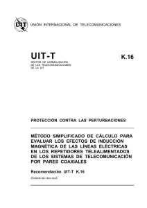 UIT-T Rec. K.16