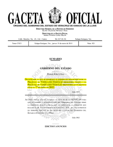Gaceta Oficial - segobver.gob.mx