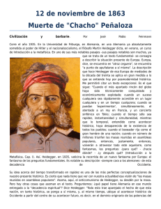 12 de noviembre de 1863 Muerte de "Chacho" Peñaloza