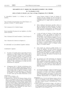 Reglamento (UE) no 1300/2013 del Parlamento