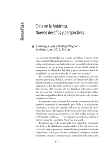 Chile en la Antártica. Nuevos desafíos y perspectivas