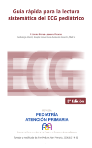 Guía rápida para la lectura sistemática del ECG pediátrico