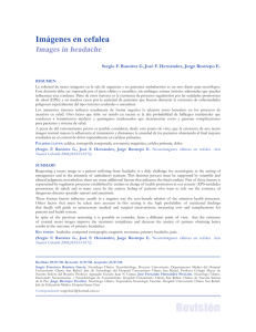 Imágenes en cefalea - Asociación Colombiana de Neurología