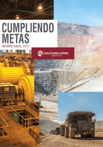 Reporte Anual 2015 - Southern Copper Corporation