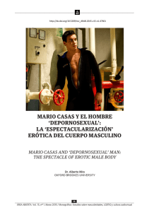 Mario Casas y el hombre "Depornosexual": la especularización