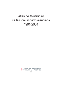 Atlas de Mortalidad de la Comunidad Valenciana 1991-2000