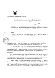RG-015-2016-MPCH-GM - Municipalidad Provincial de Chiclayo