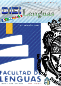 Digilenguas N3 - Departamento Editorial Facultad de Lenguas