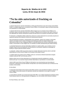 No ha sido autorizado el fracking en Colombia