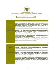 Clínica Procesal Civil 2007-2008 - Poder Judicial de Estado de