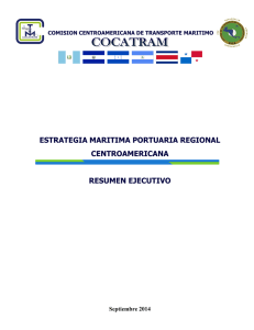 estrategia maritima portuaria regional centroamericana resumen