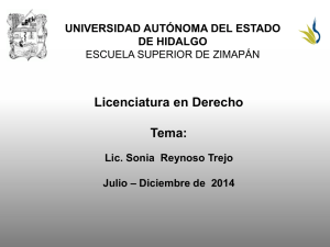 Diapositiva 1 - Universidad Autónoma del Estado de Hidalgo