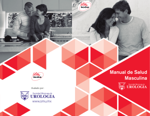 Manual de Salud Masculina - Sociedad Mexicana de Urología