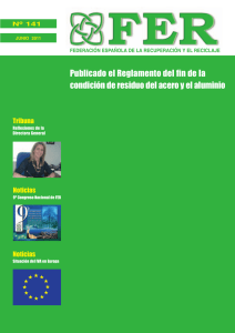 Nº 141 - Federación Española de la Recuperación y el Reciclaje