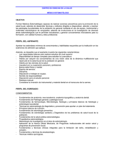 Médico Estomatólogo - Universidad Autónoma de Aguascalientes